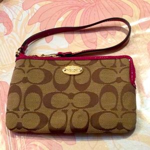 Coach Handbag WITH PINK STRAP